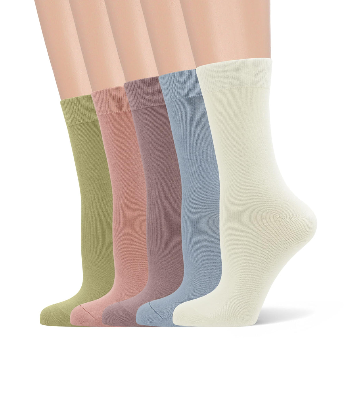 Viscose Bamboo Crew Socks 5 Pairs C297189
