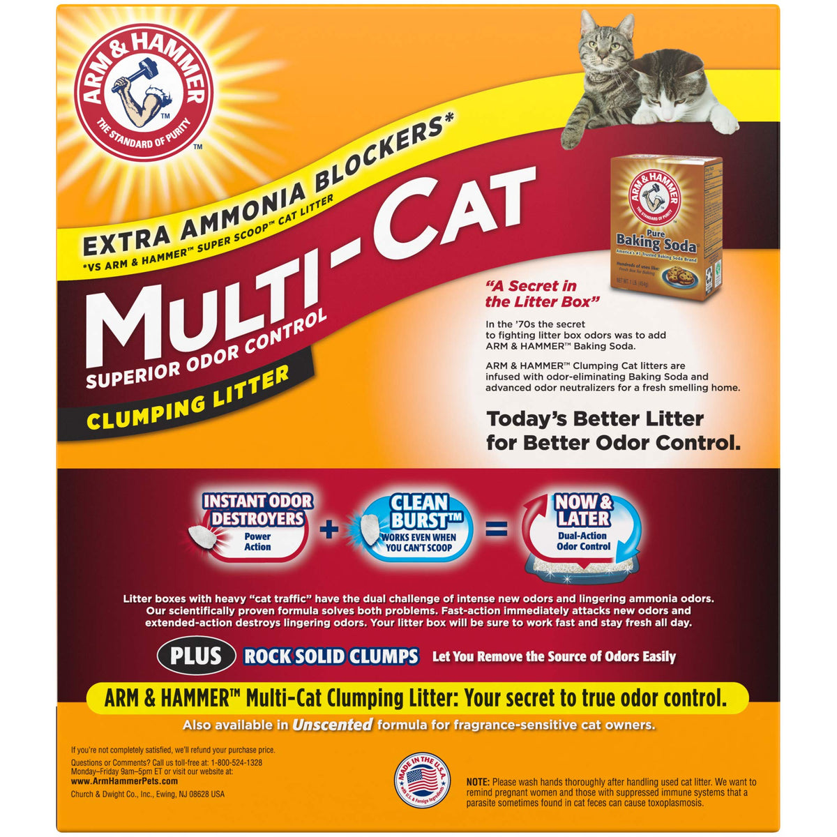 Clumping Cat Litter, 40lb Z985552