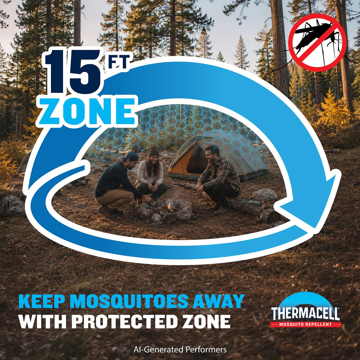 Fuel Powered Mosquito Repeller H892364