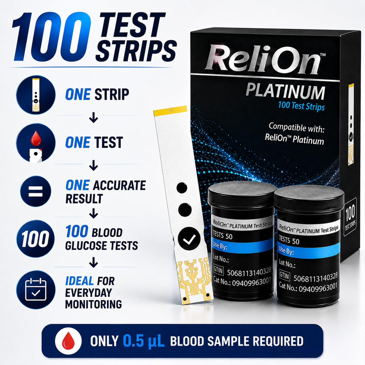 Test Strips 100 ct K972603