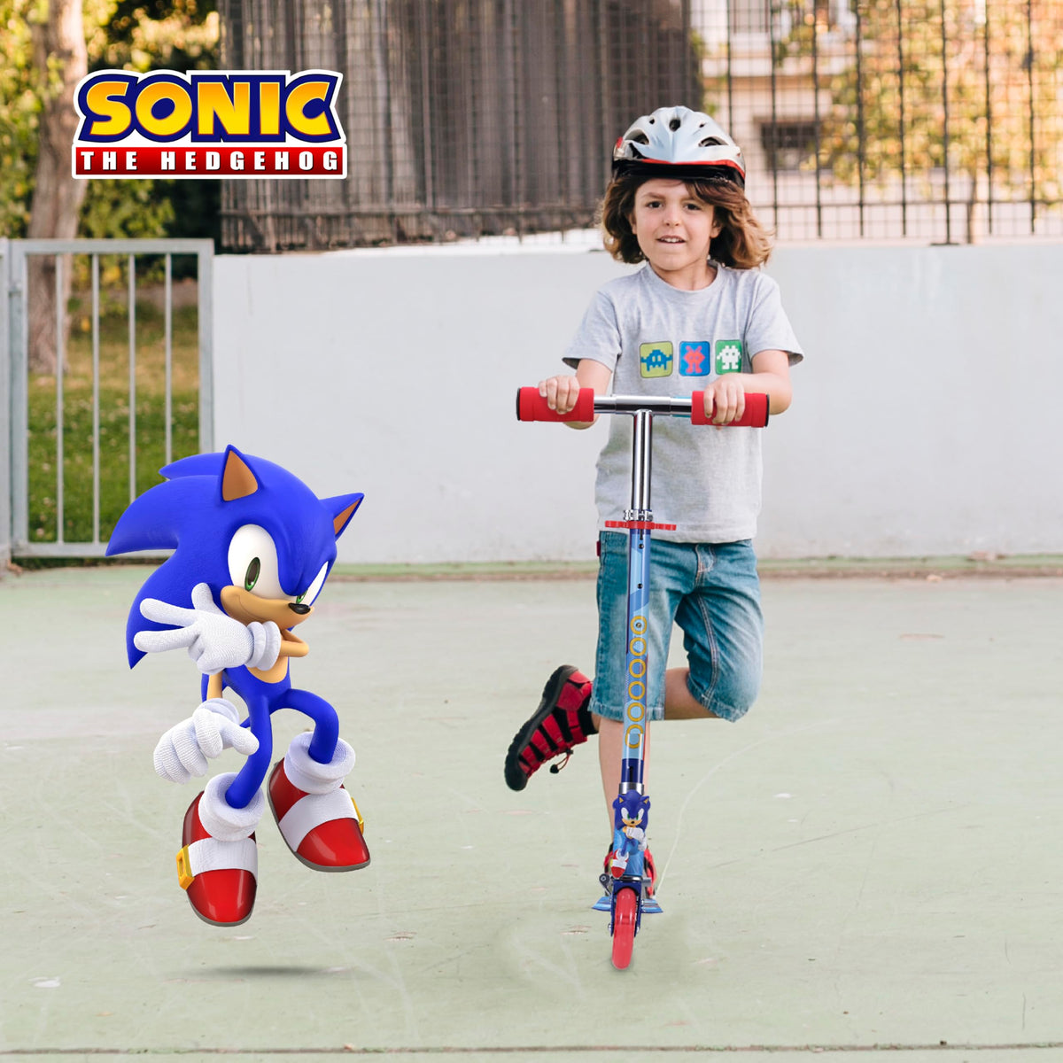 2 Wheel Foldable Kids Kick Scooter with LED Wheels O409
