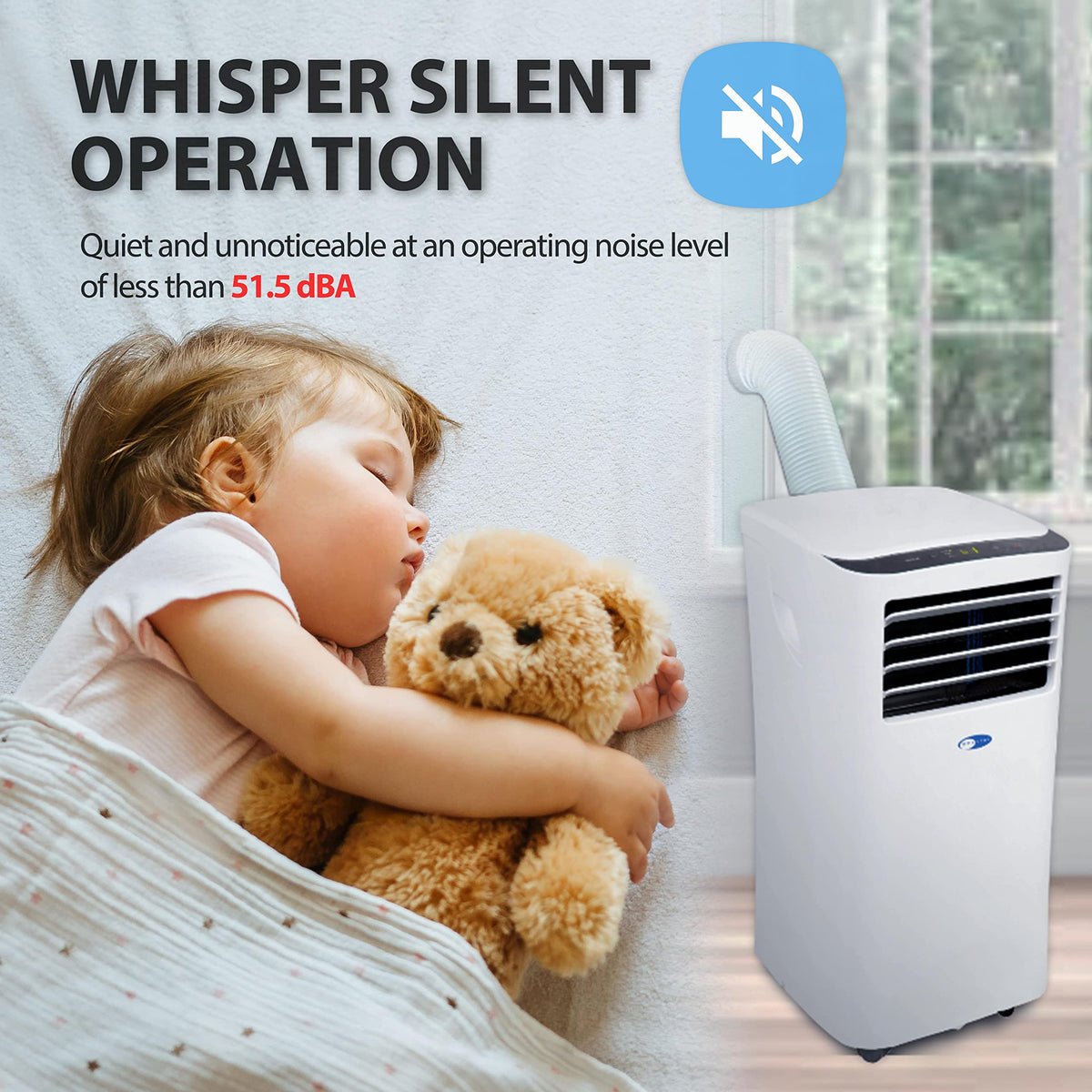 Portable Air Conditioner, 10,000 BTU W87630