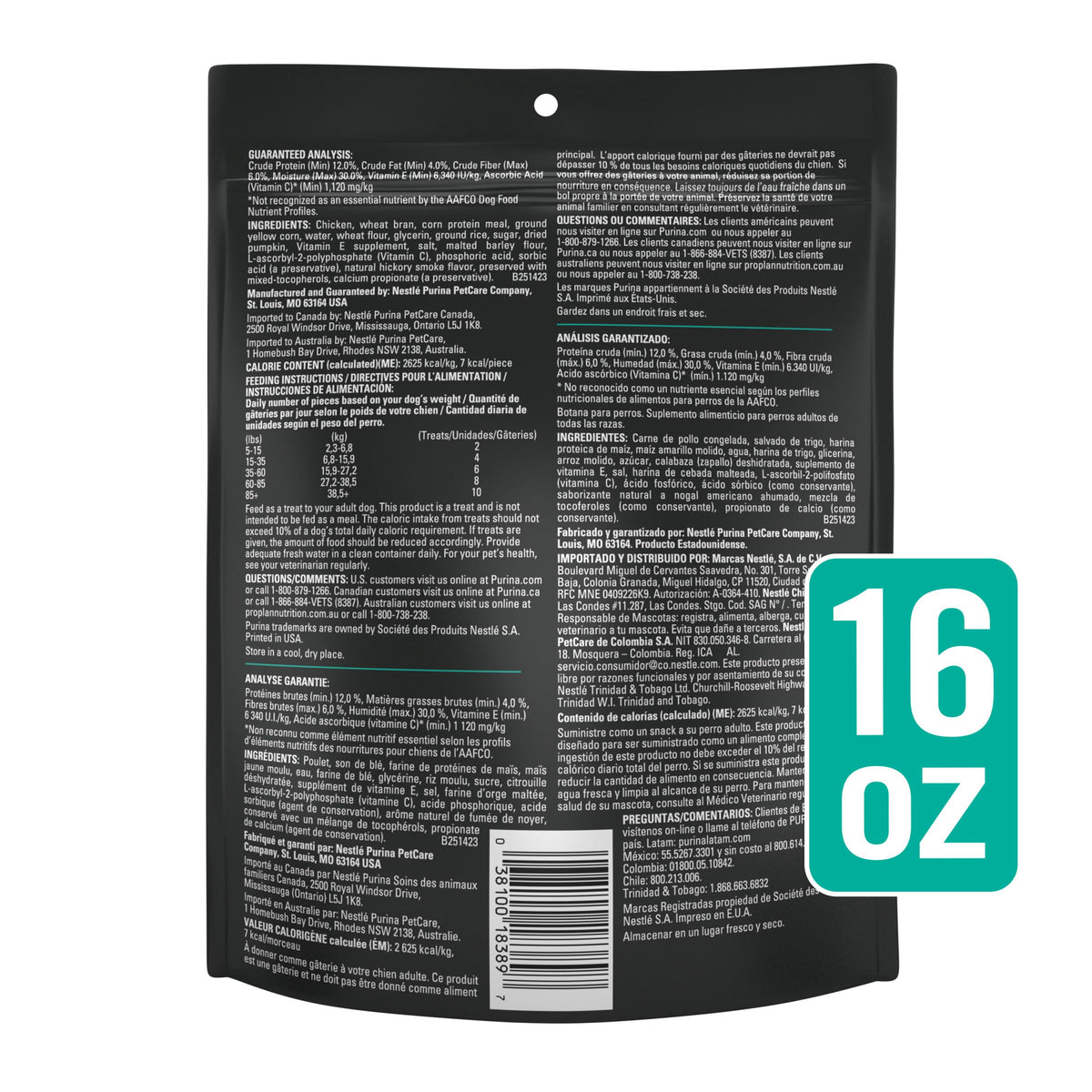 Dog Treats 16 oz G285