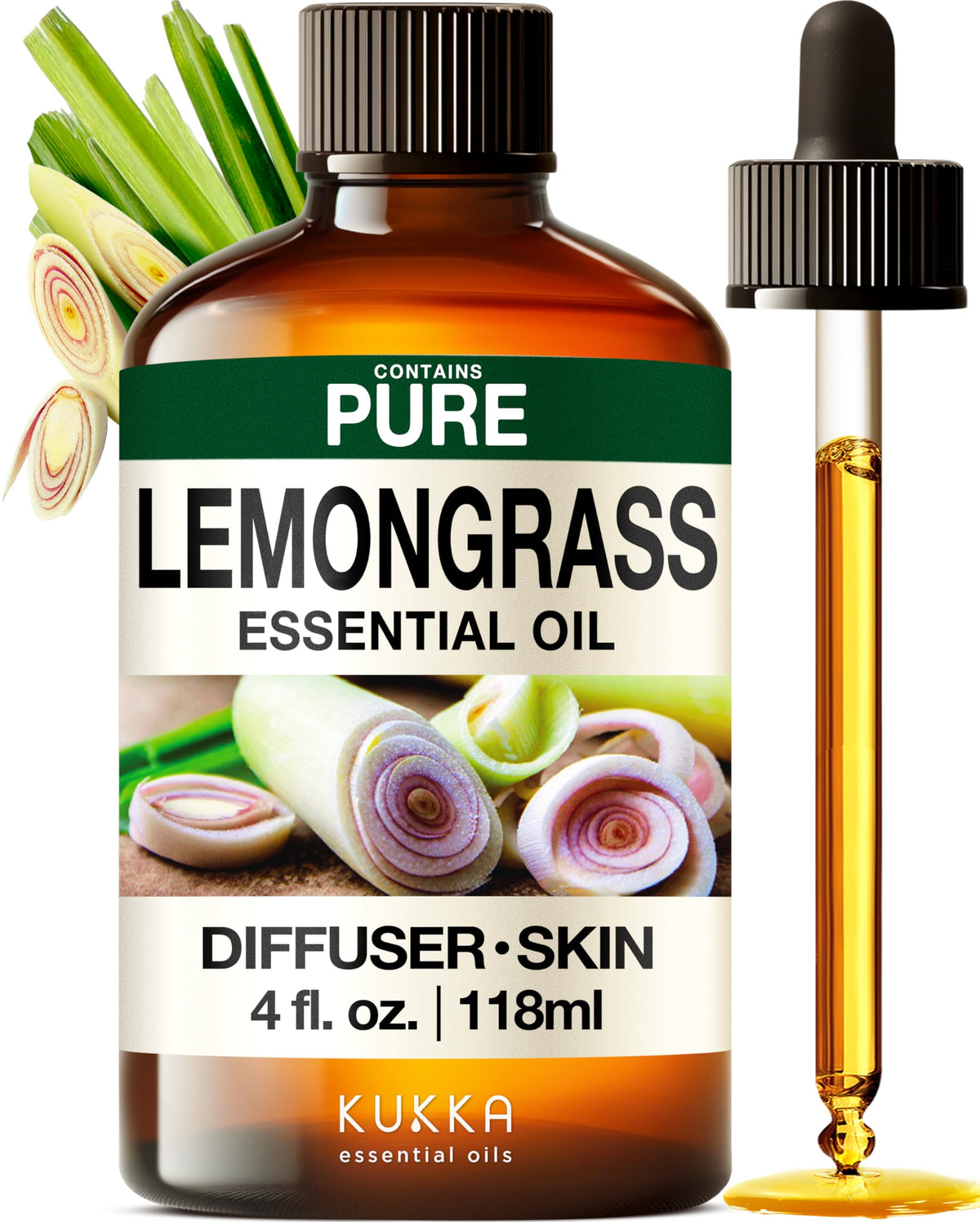 Lemongrass & Lavender Essential Oil Set 2x4 fl oz F689486