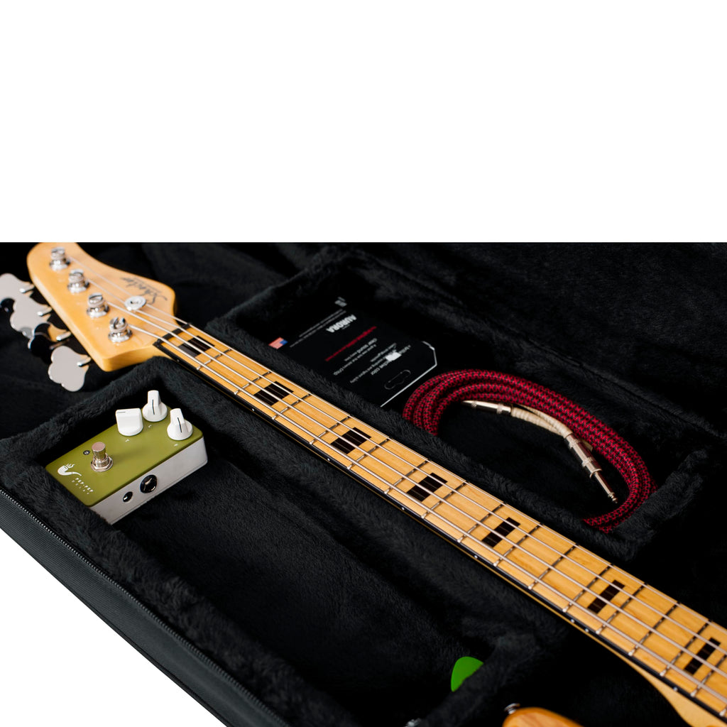 Lightweight Polyfoam Guitar Case for Electric Bass Guitars M2139