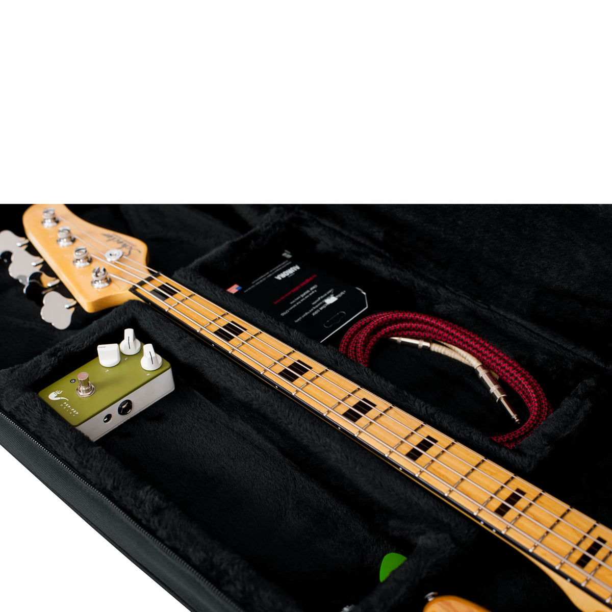 Lightweight Polyfoam Guitar Case for Electric Bass Guitars M2139
