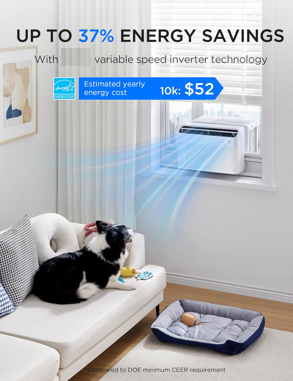 U-Shaped Window Air Conditioner G9657