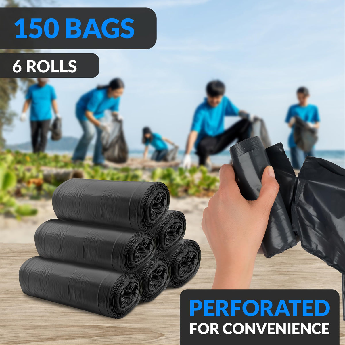 40 to 45 Gallon Heavy Duty Trash Bags B527