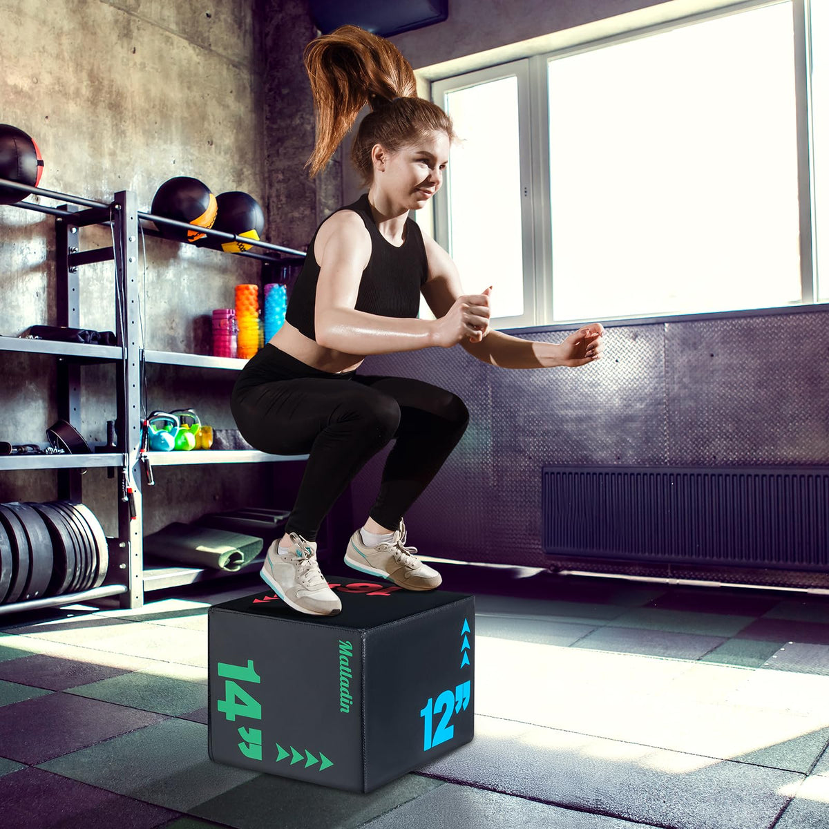 Heavy Foam Plyometric Jump Box K924