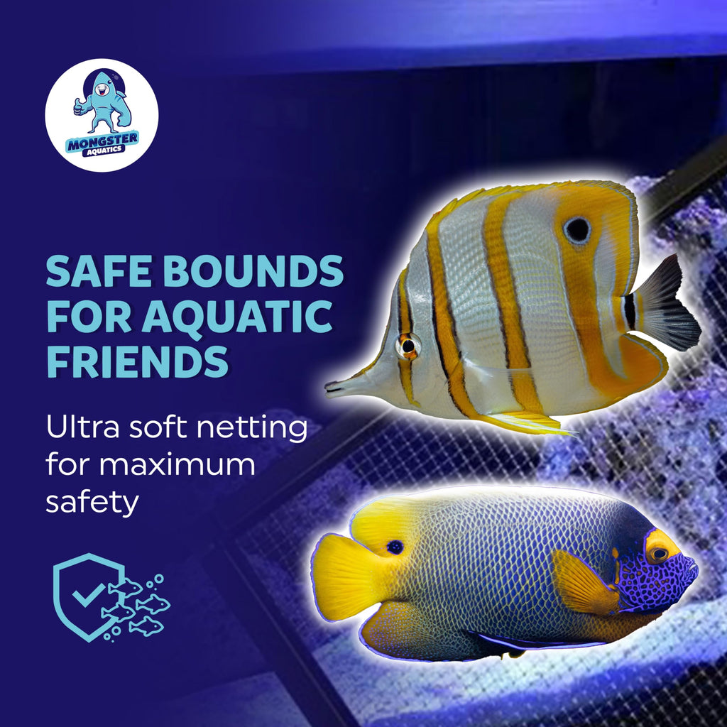 Aquarium Mesh Lid Clear Netting Top Cover 4x5 ft H14500