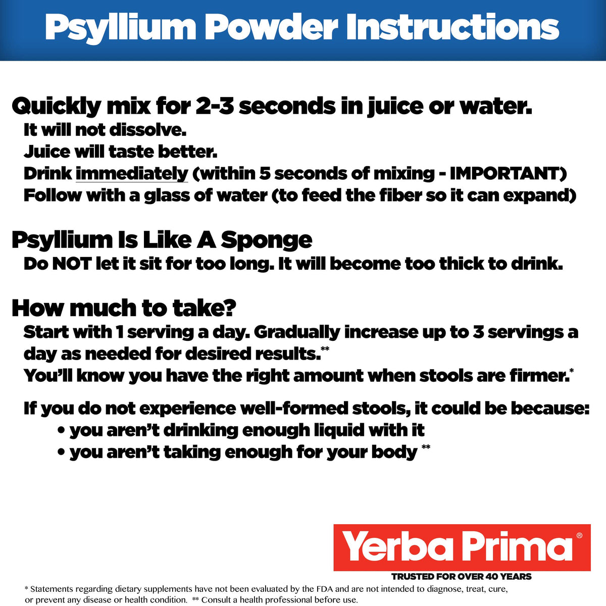 Psyllium Husks Fiber Powder, 12 Ounce Vegan Gluten Free D107638