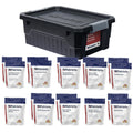 Emergency Entree Food Kit 128 Servings Freeze-Dried 25 Year Shelf Life D5978