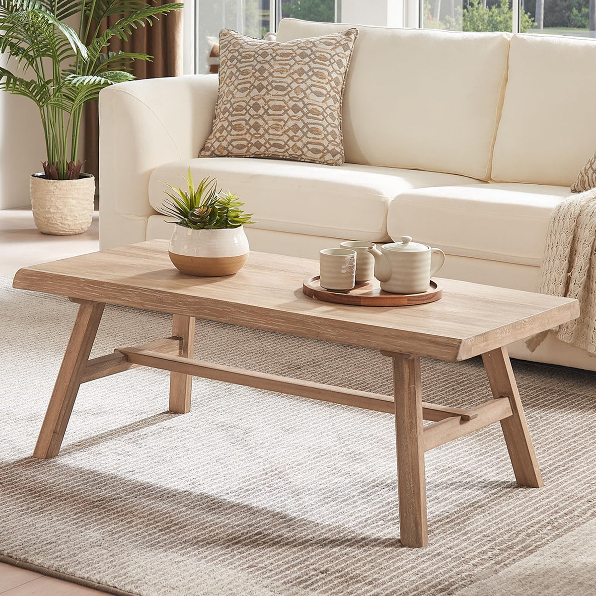 Solid Wood Coffee Table O9301