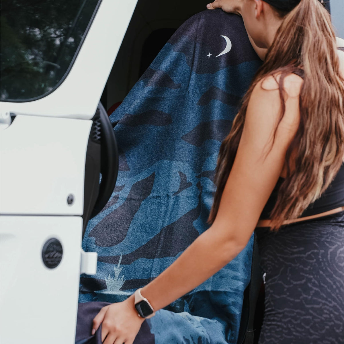 Athletic Running Towel Car Seat Cover Microfiber S235