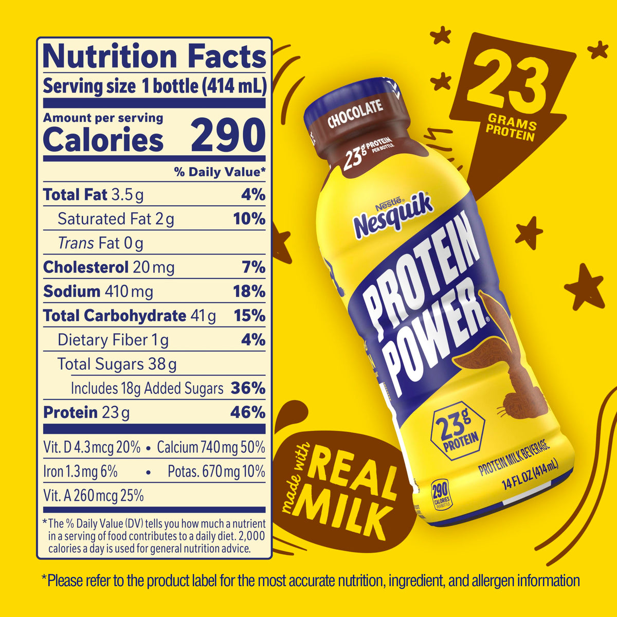 Chocolate Milk Drink 14 Fl Oz E8872