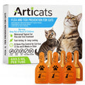 Flea and Tick Prevention for Cats & Kittens, Topical Cat Flea and Tick Treatment 6-Dose V450779
