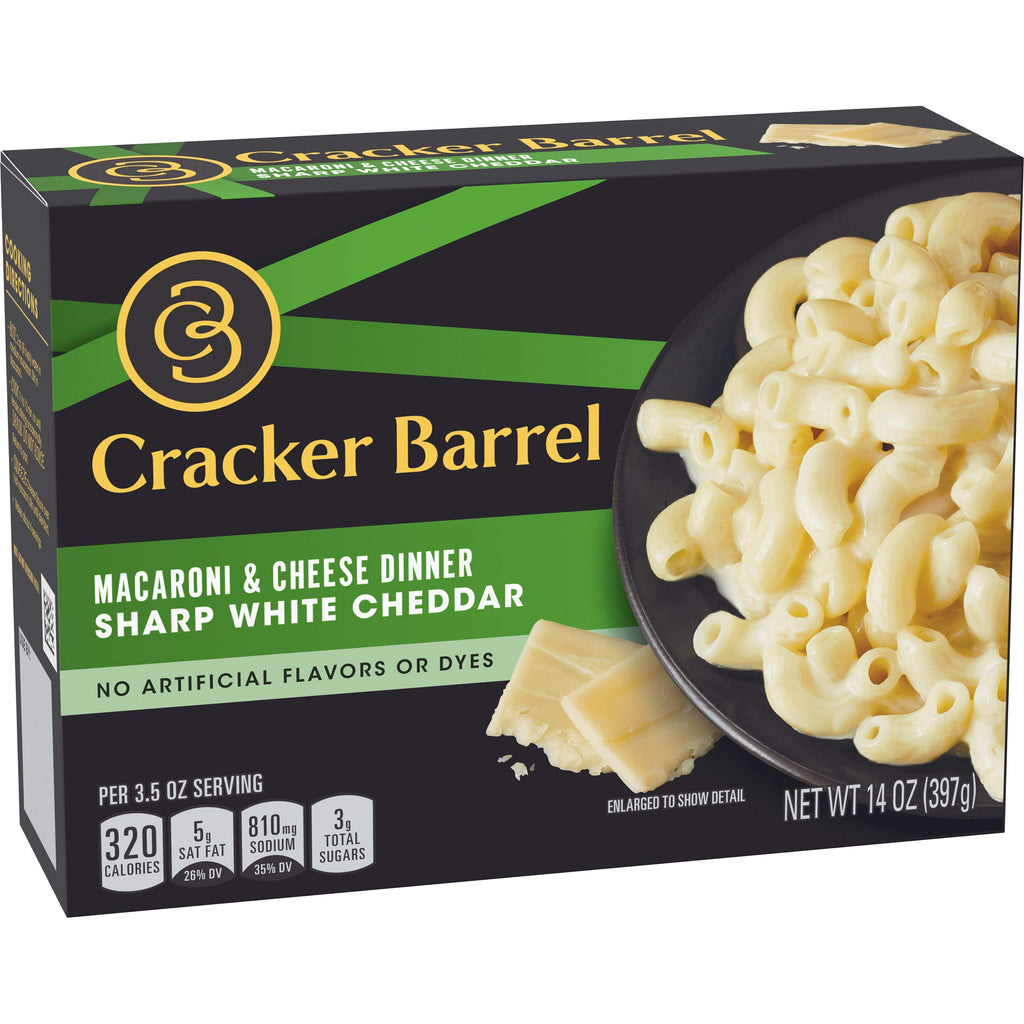 Sharp White Cheddar Macaroni & Cheese Dinner 12 ct I243