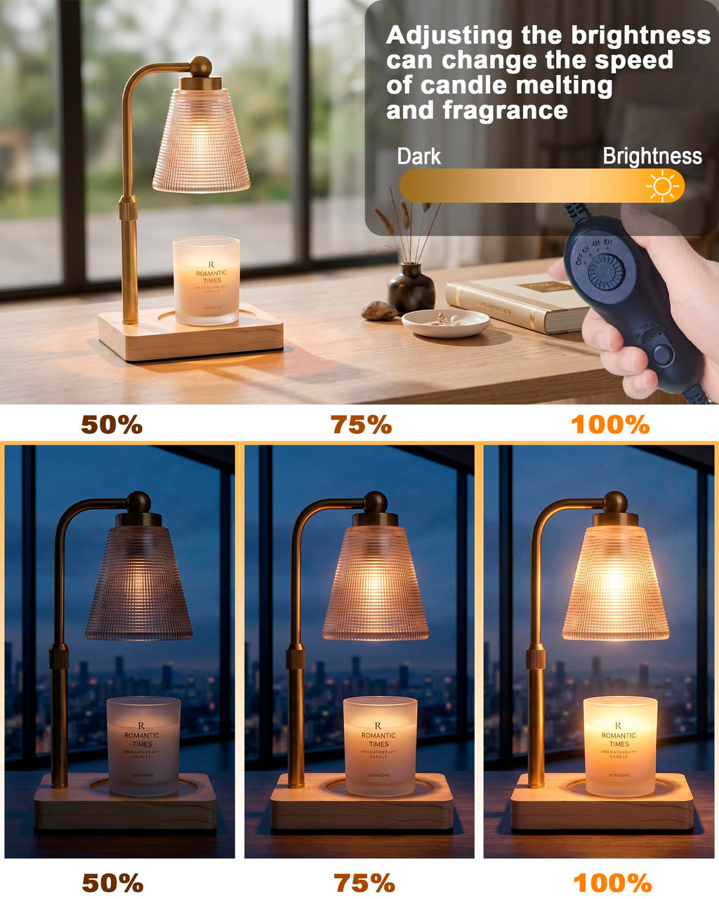 Candle Warmer Lamp with Timer W213