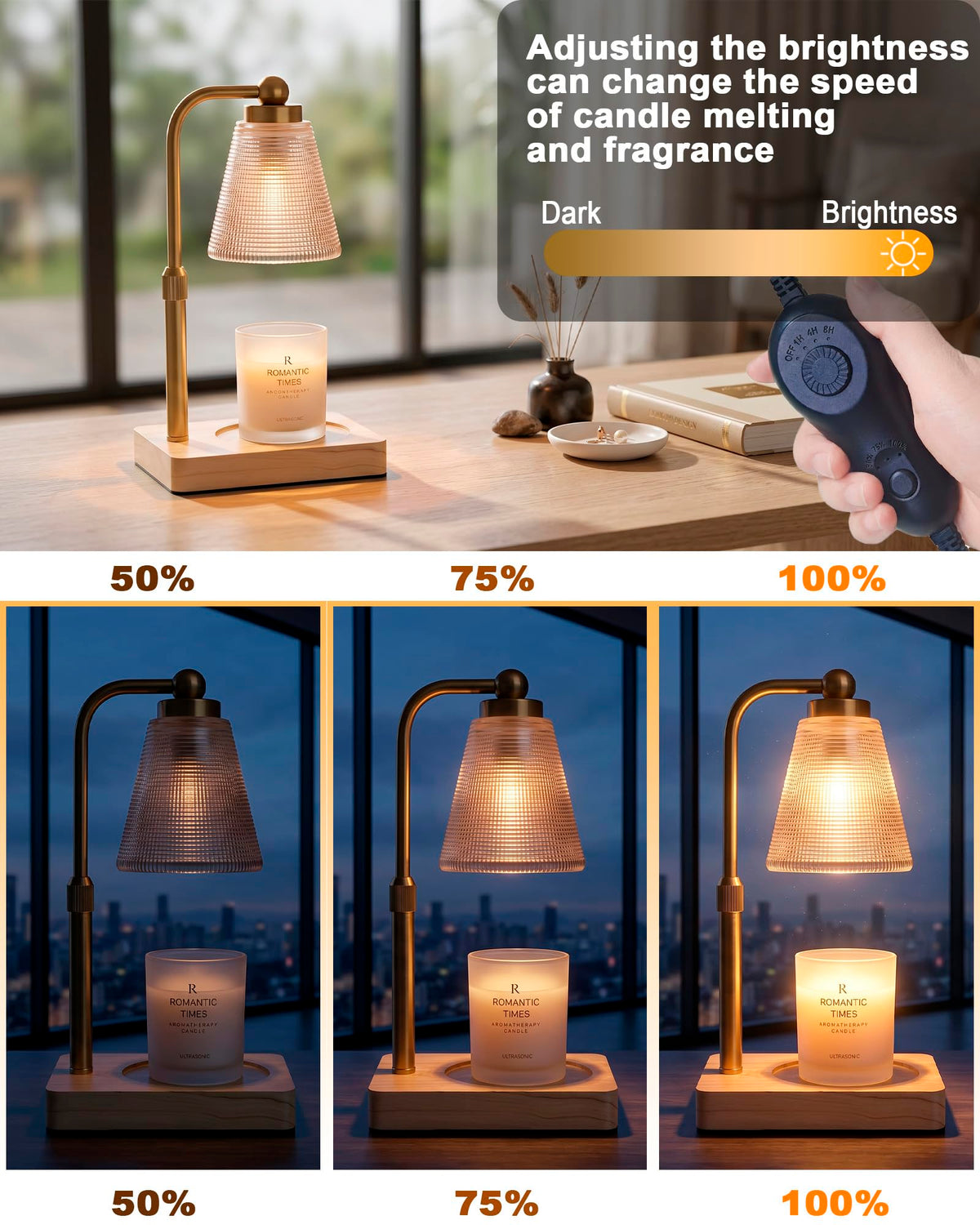 Candle Warmer Lamp with Timer W213