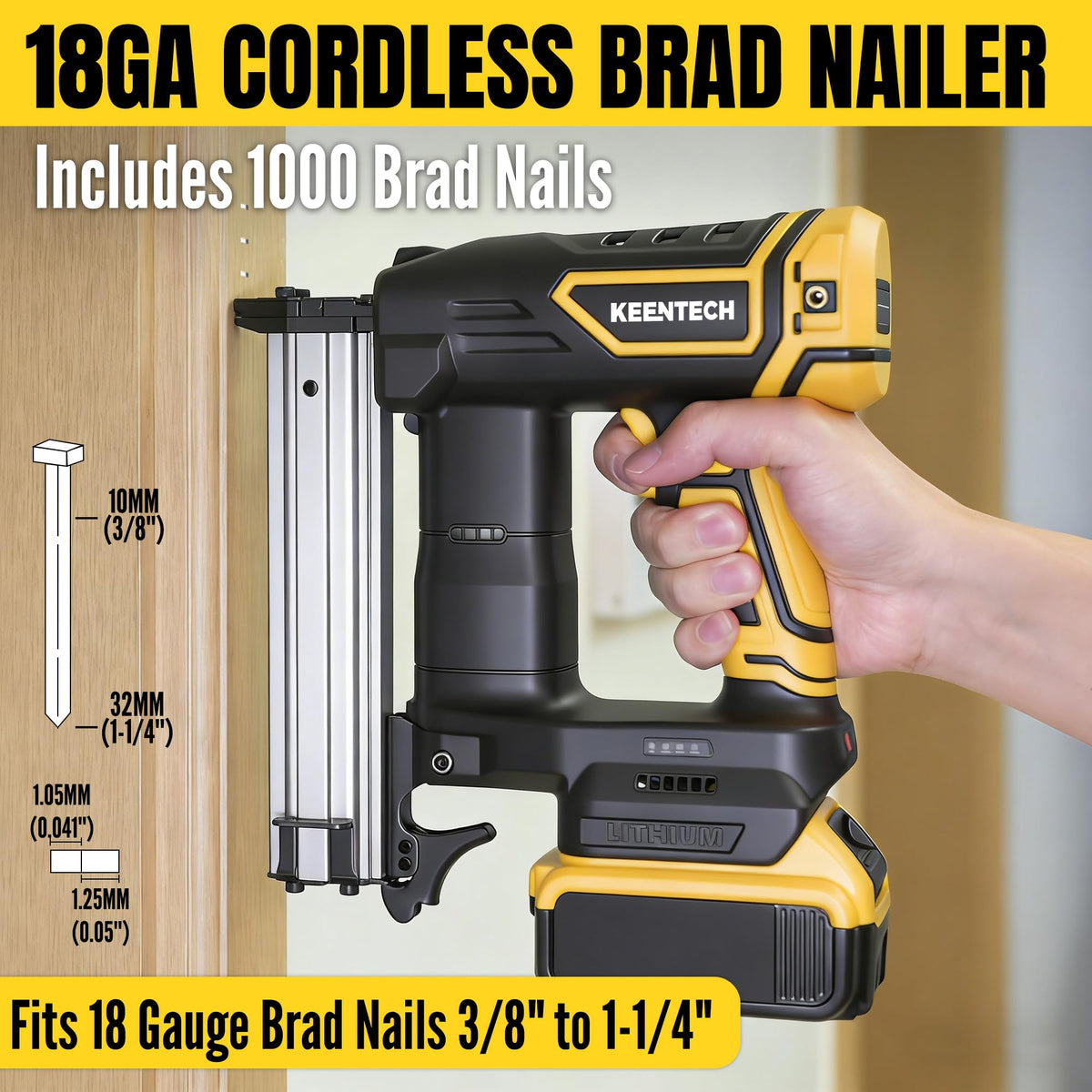 Cordless Brad Nailer Z578