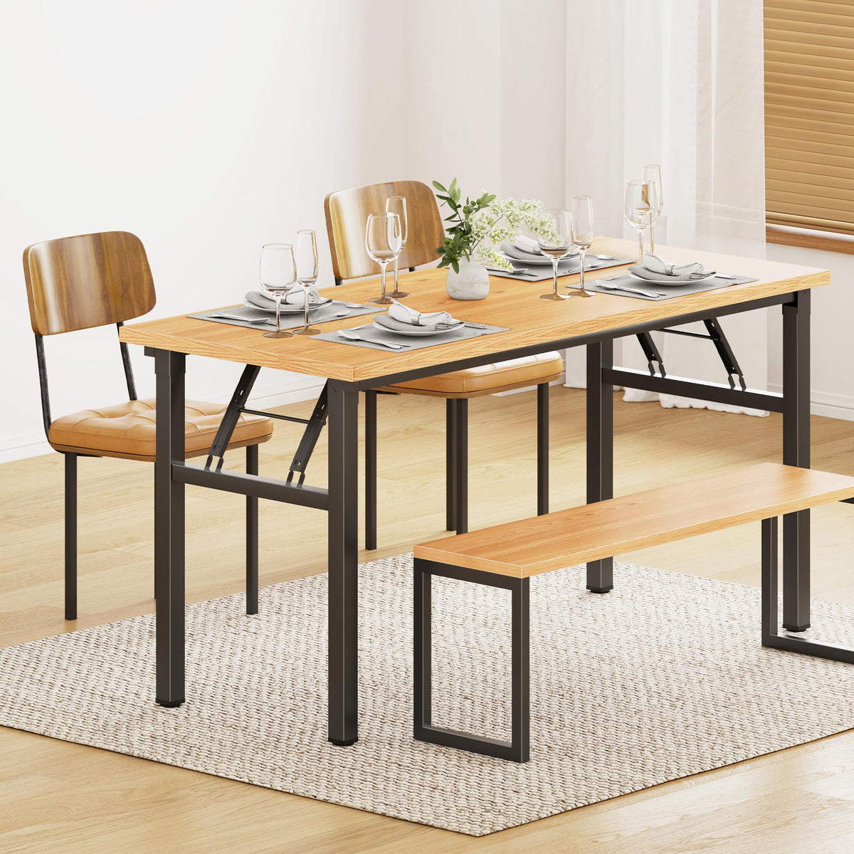 54.3 Inch Folding Computer Desk H181