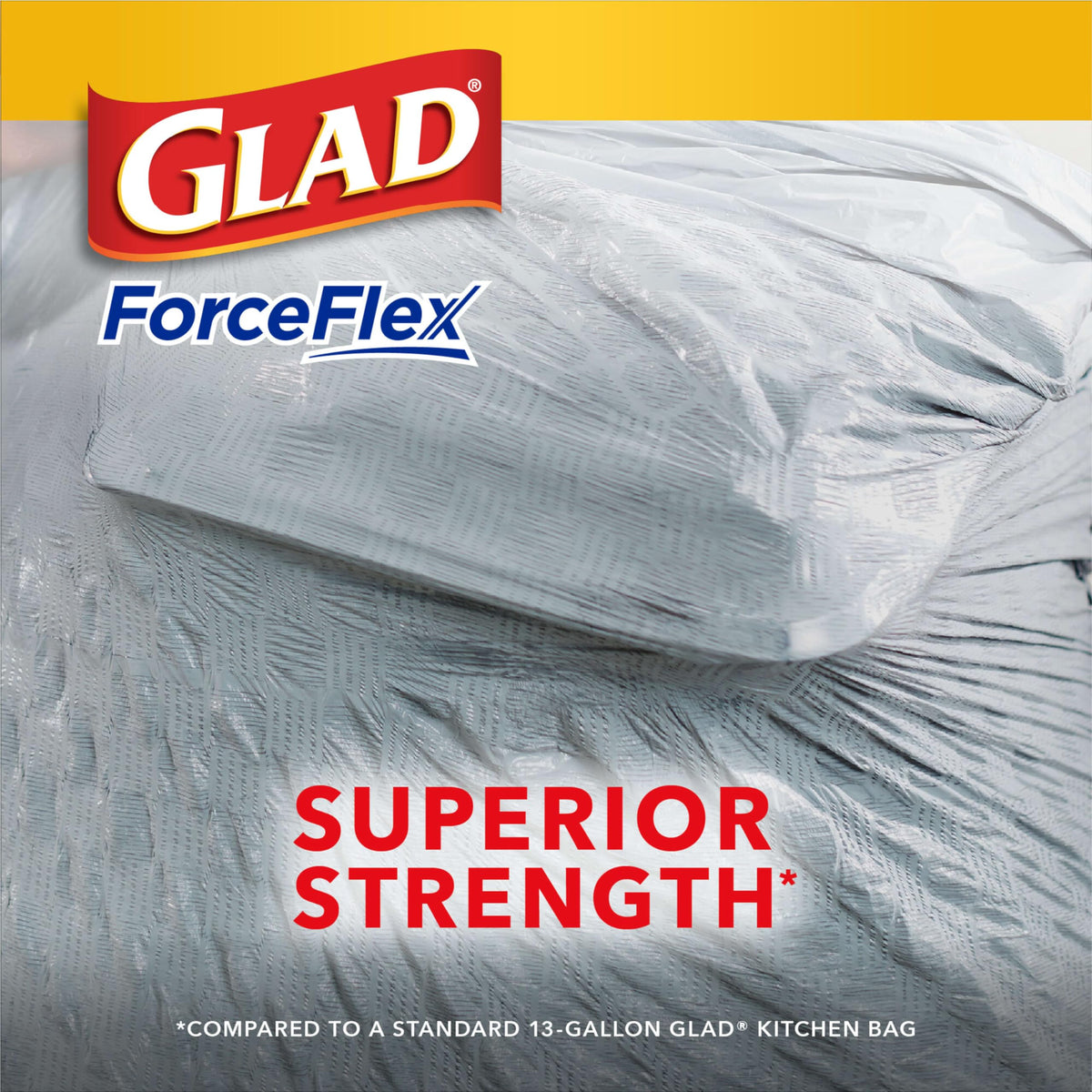 13 Gallon Unscented Tall Kitchen Drawstring Trash Bags 76 Count Q176