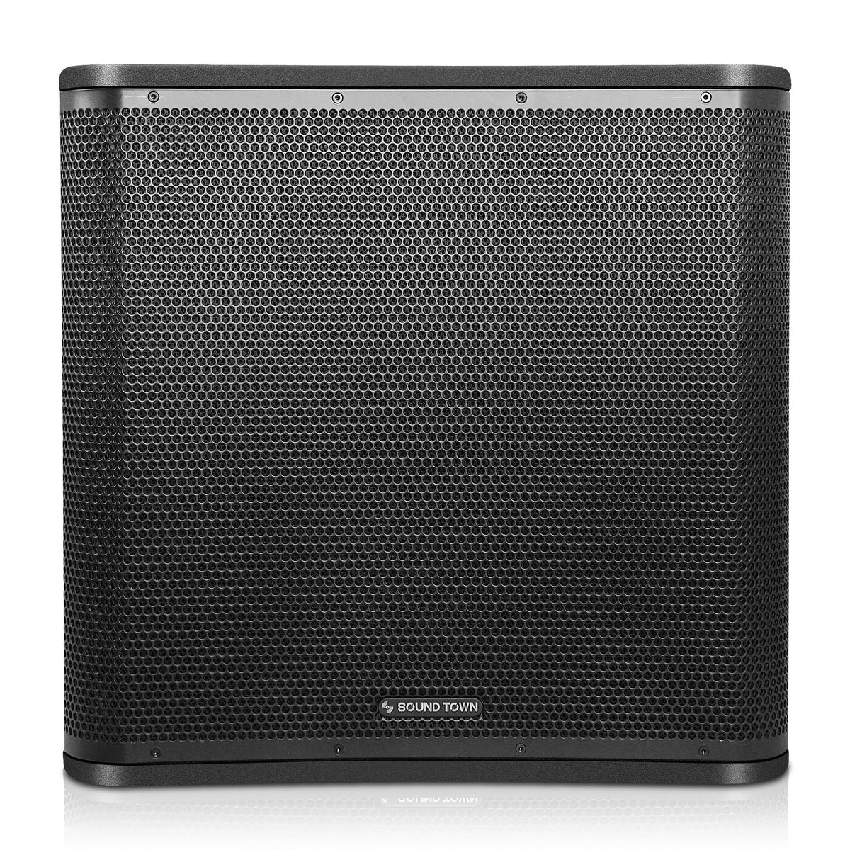18" 1600 Watts Powered PA DJ Subwoofers with Birch Plywood Enclosure, Black L806