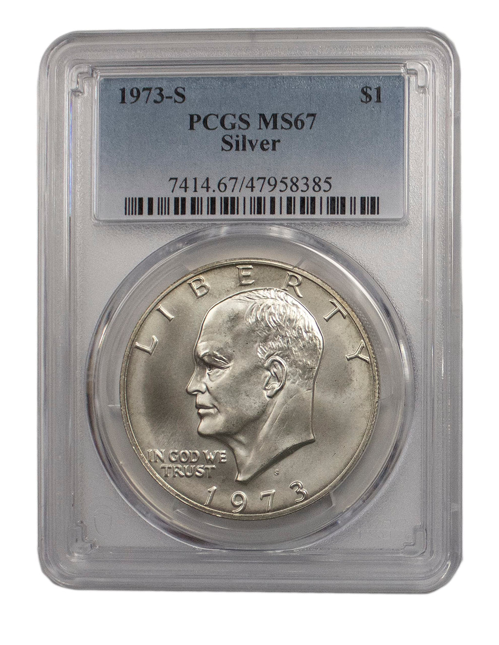 Silver Eisenhower Dollar M762329