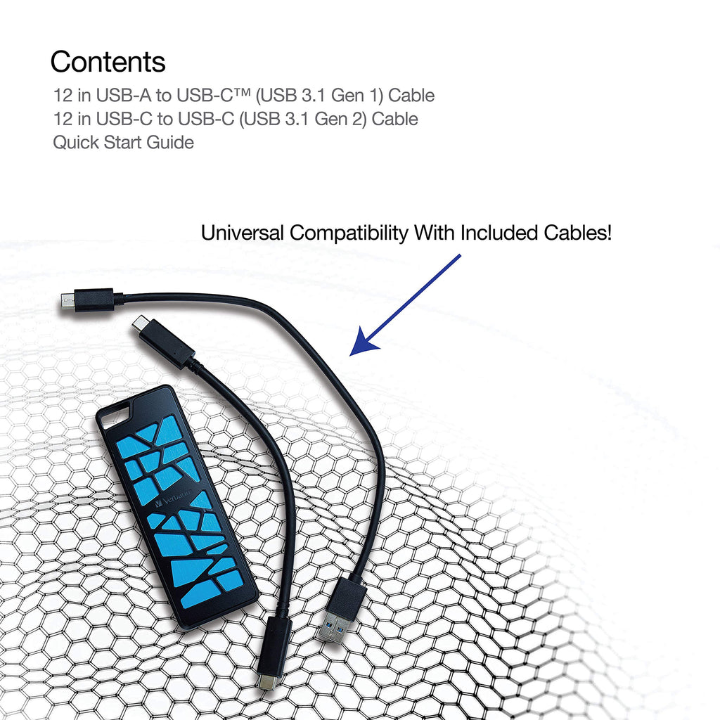 1TB Portable External Solid State Drive Y85351