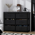 6 Drawer Fabric Dresser Storage Tower Y68766