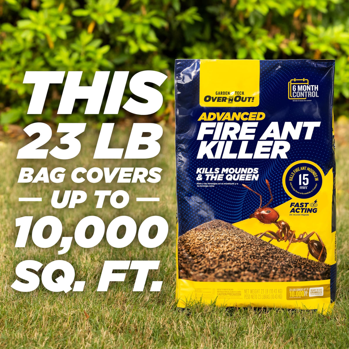 Advanced Fire Ant Killer Granules, 23lb P7210