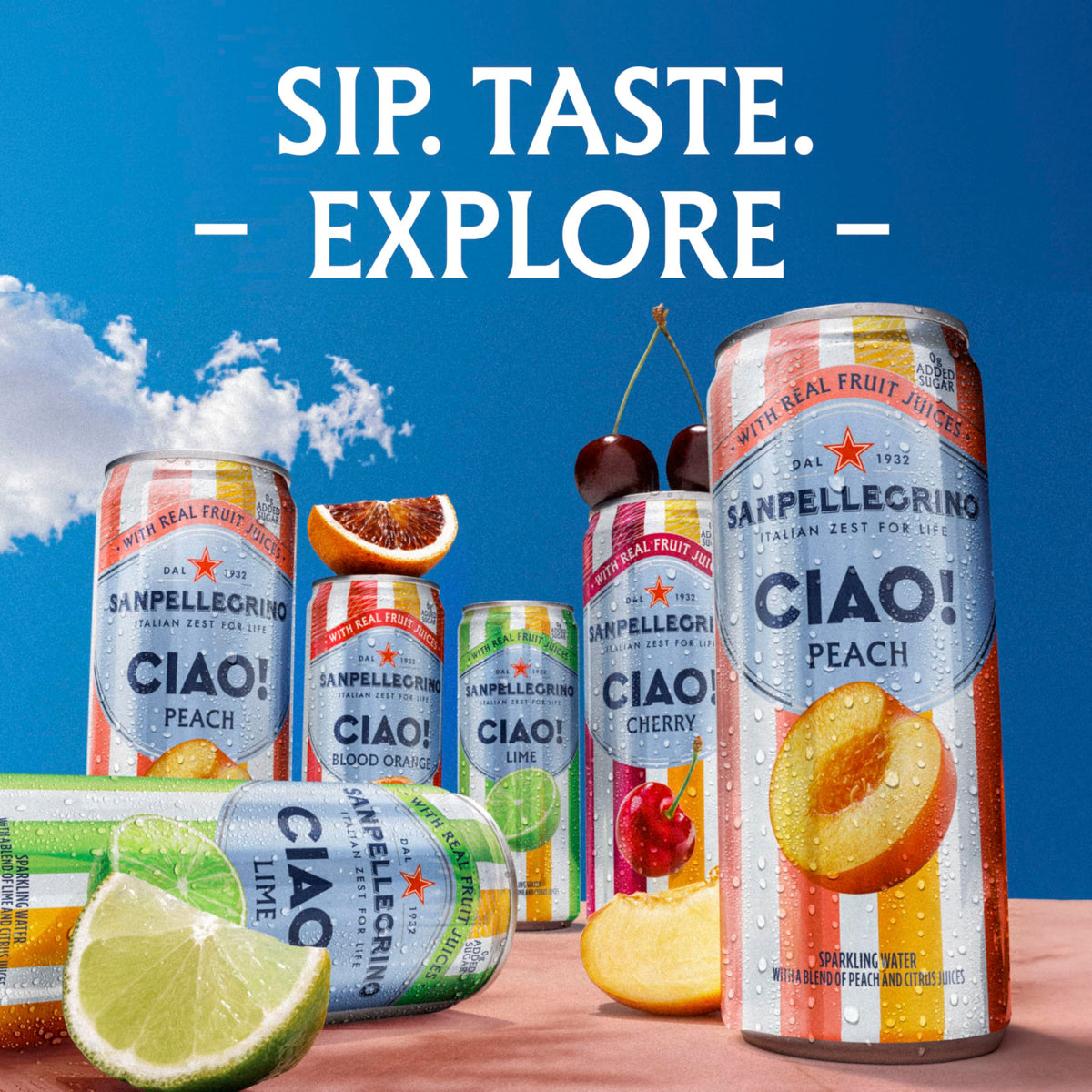 Blood Orange Sparkling Water 24 Pack D23903