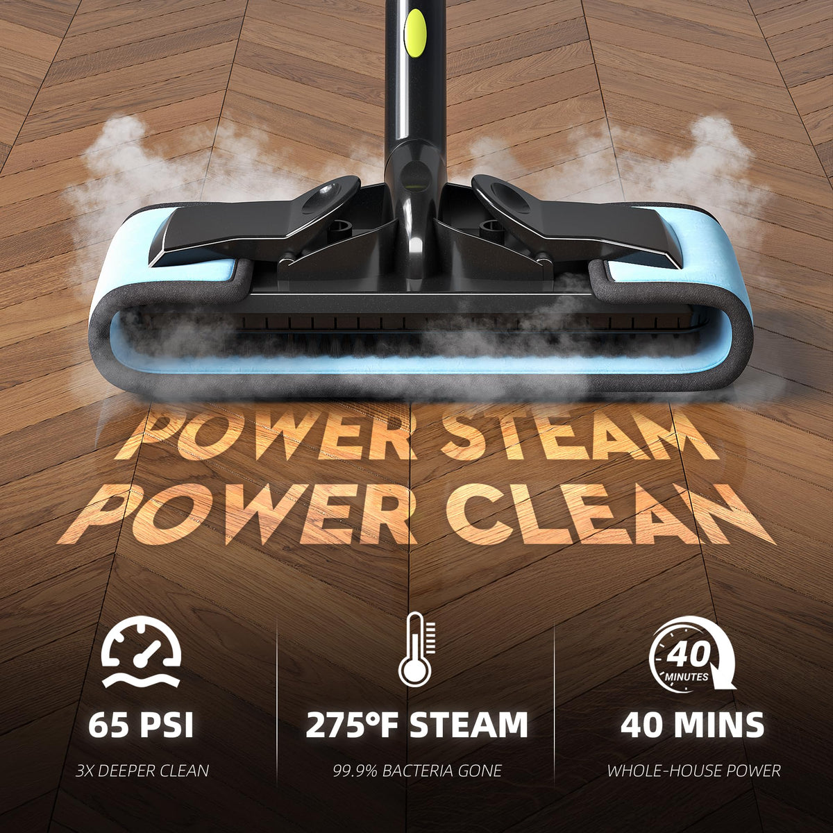1500W High Pressure Steam Cleaner with 22 Accessories S24142